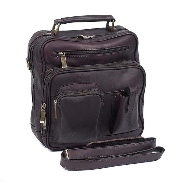Claire Chase Claire Chase 405E-cafe Jumbo Man Bag - Cafe 844739030736
